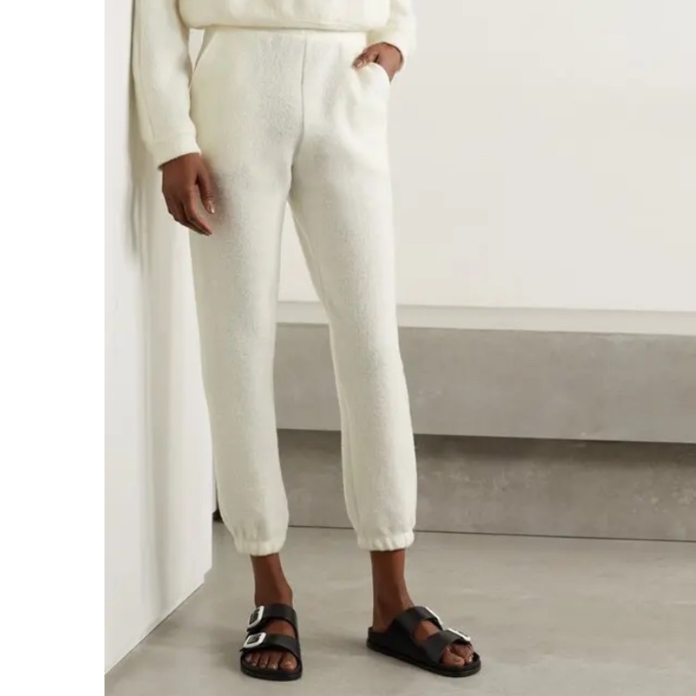 LESET Bella Wool-Blend Joggers